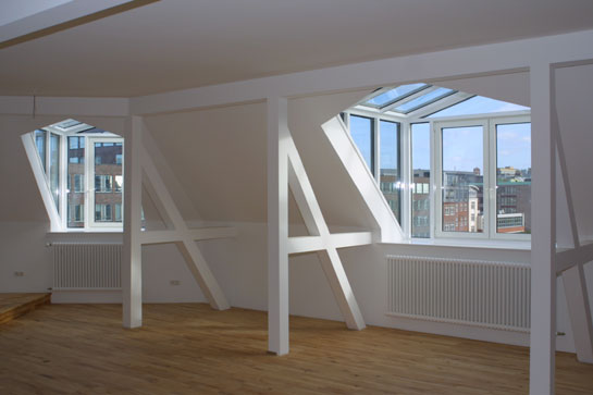 Dachgeschosswohung Innenansicht
